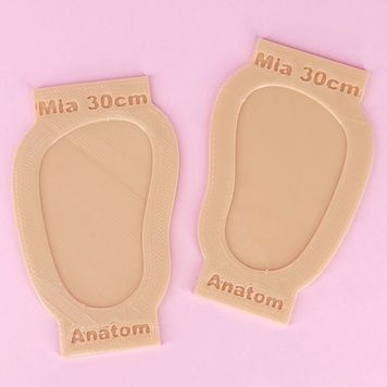 Пластины для прижатия кожи для Мия 30см, Анатомические M30-P-AN фото